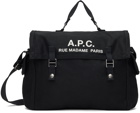 A.P.C. Black Recuperation Bag