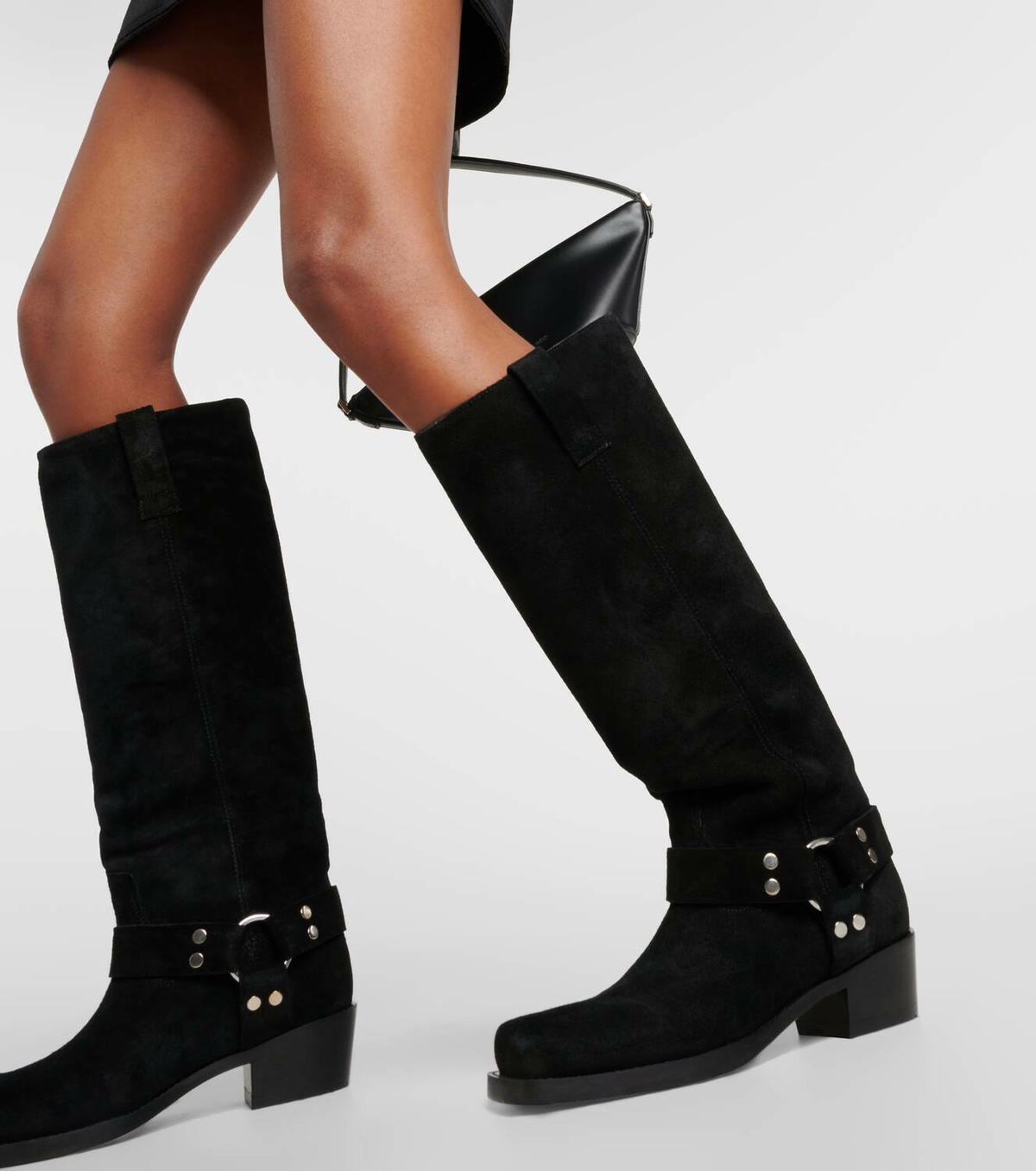 Dallas 45 leather knee-high boots