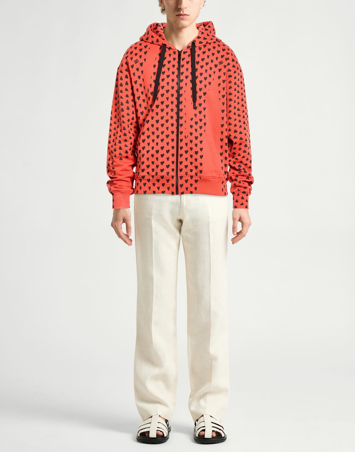 Dolce & gabbana Mens Sweatshirt in Tomato red