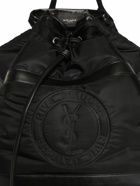 SAINT LAURENT - Rive Gauche Sling Tech & Leather Bag