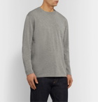 Mr P. - Knitted Cotton T-Shirt - Gray