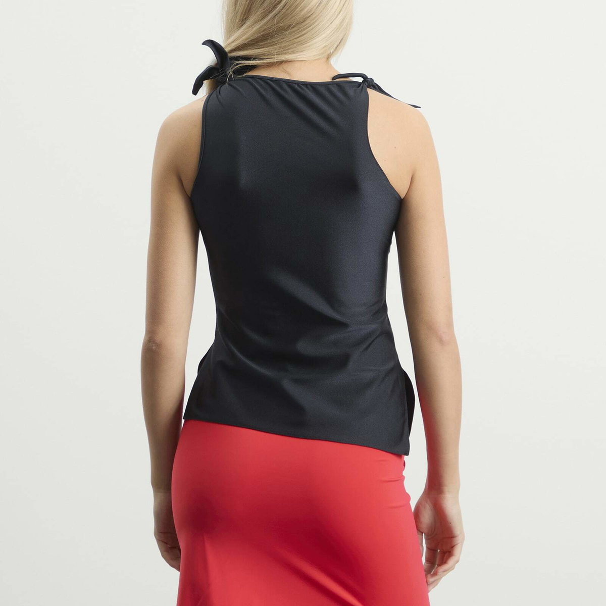 Coperni Women's FLOWER TOP in Black