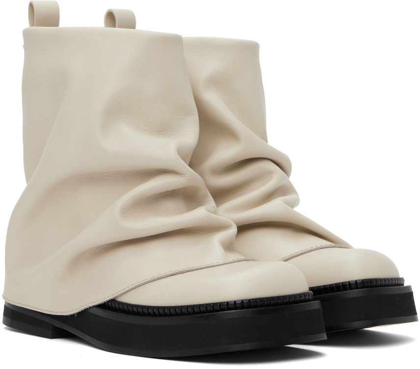 靴 THE ATTICO mini boot /size37 The Attico Mini Robin Boots | Grey | FARFETCH