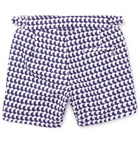 Orlebar Brown - Boys Ages 4 - 12 Russell Aruba Printed Swim Shorts - Men - Navy