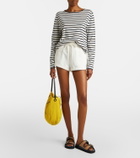 Citizens of Humanity Vivienne cotton fleece shorts