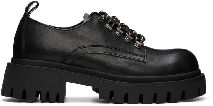 Photo: WOOYOUNGMI Black Leather Derbys