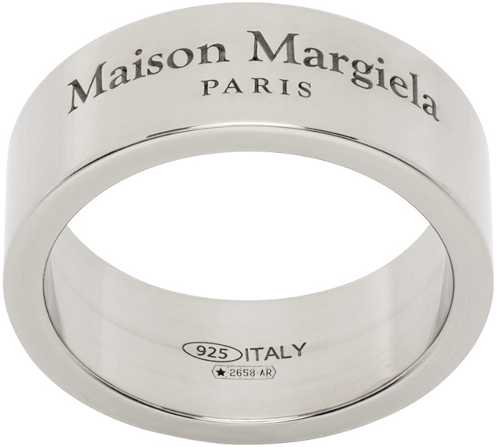 Photo: Maison Margiela Silver Band Ring