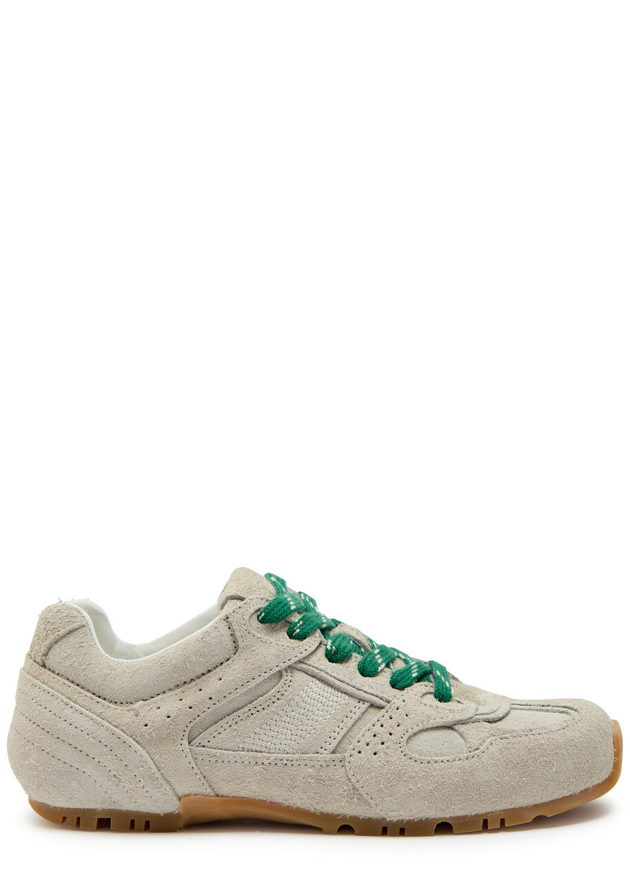 Alohas Tb. 56 Panelled Brushed Suede Sneakers Grey