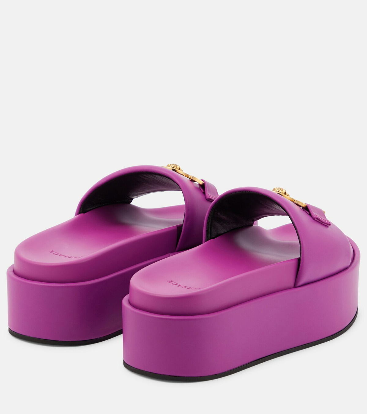 Versace Medusa Biggie leather platform slides Versace