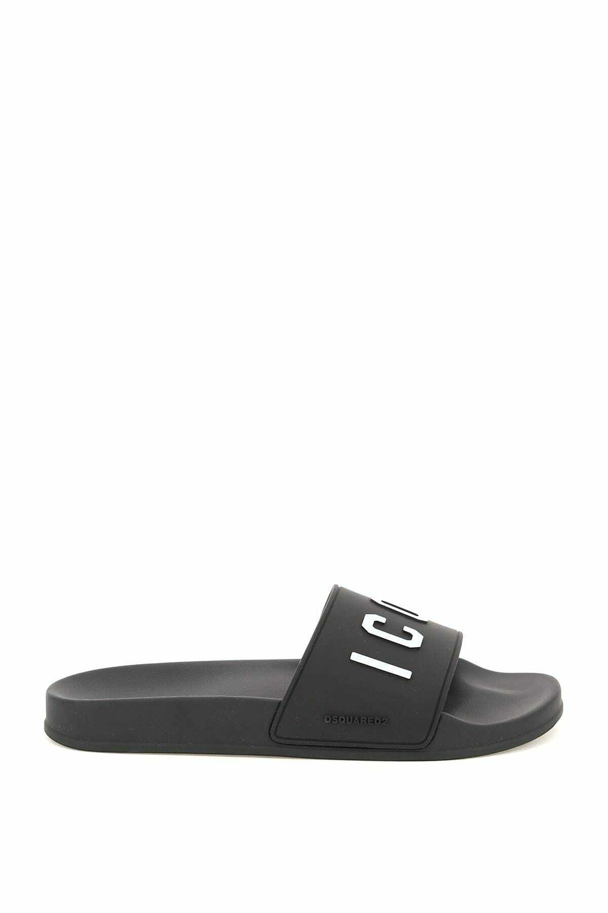 ディースクエアード　technical sandal 41 Dsquared2 Black Technical Sandals Dsquared2
