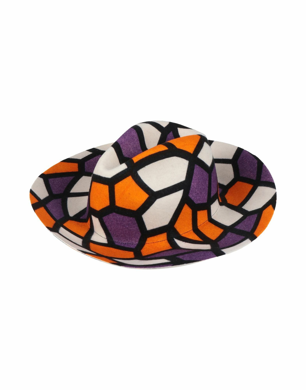 Borsalino Womens Hat in Orange