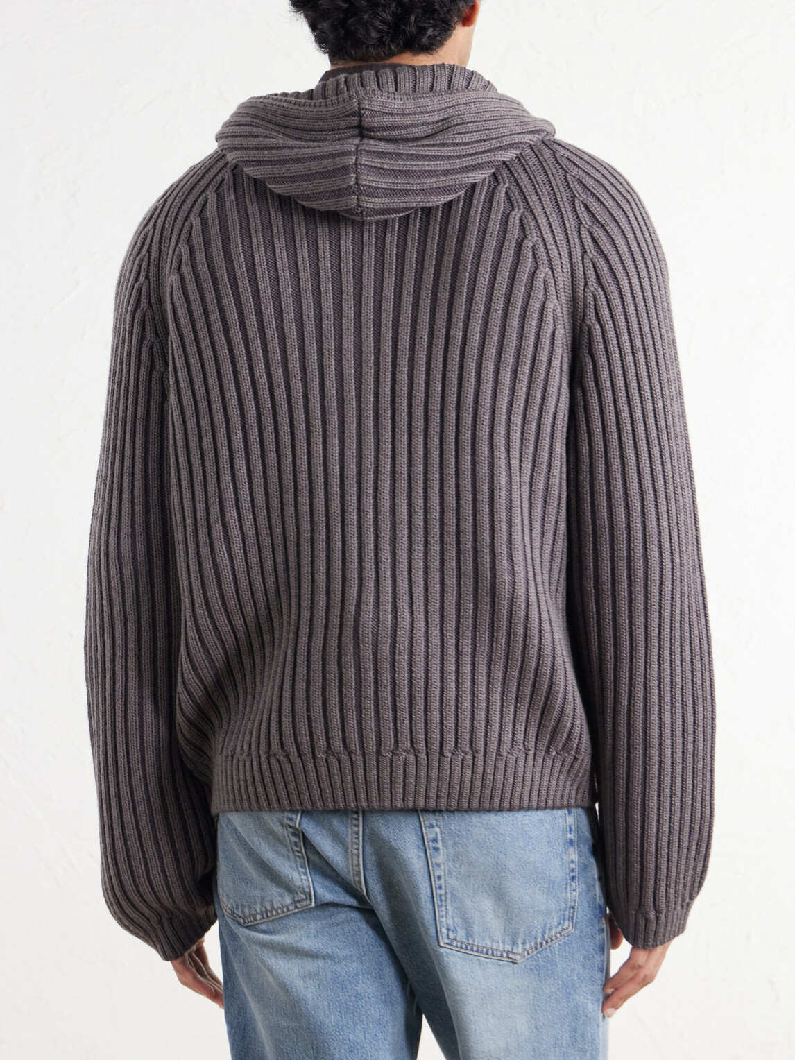 Our Legacy - Level Merino Wool Zip-Up Hoodie - Gray