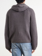 Our Legacy - Level Merino Wool Zip-Up Hoodie - Gray