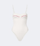 Posse Pia embroidered swimsuit