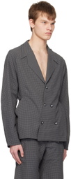 Uncertain Factor Gray Voyager Blazer