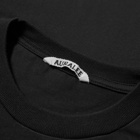 Auralee Men's Long Sleeve Heavy Weight T-Shirt in Black