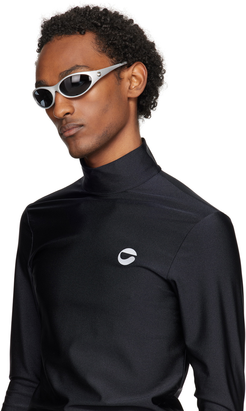 Coperni Silver Cycling Sunglasses