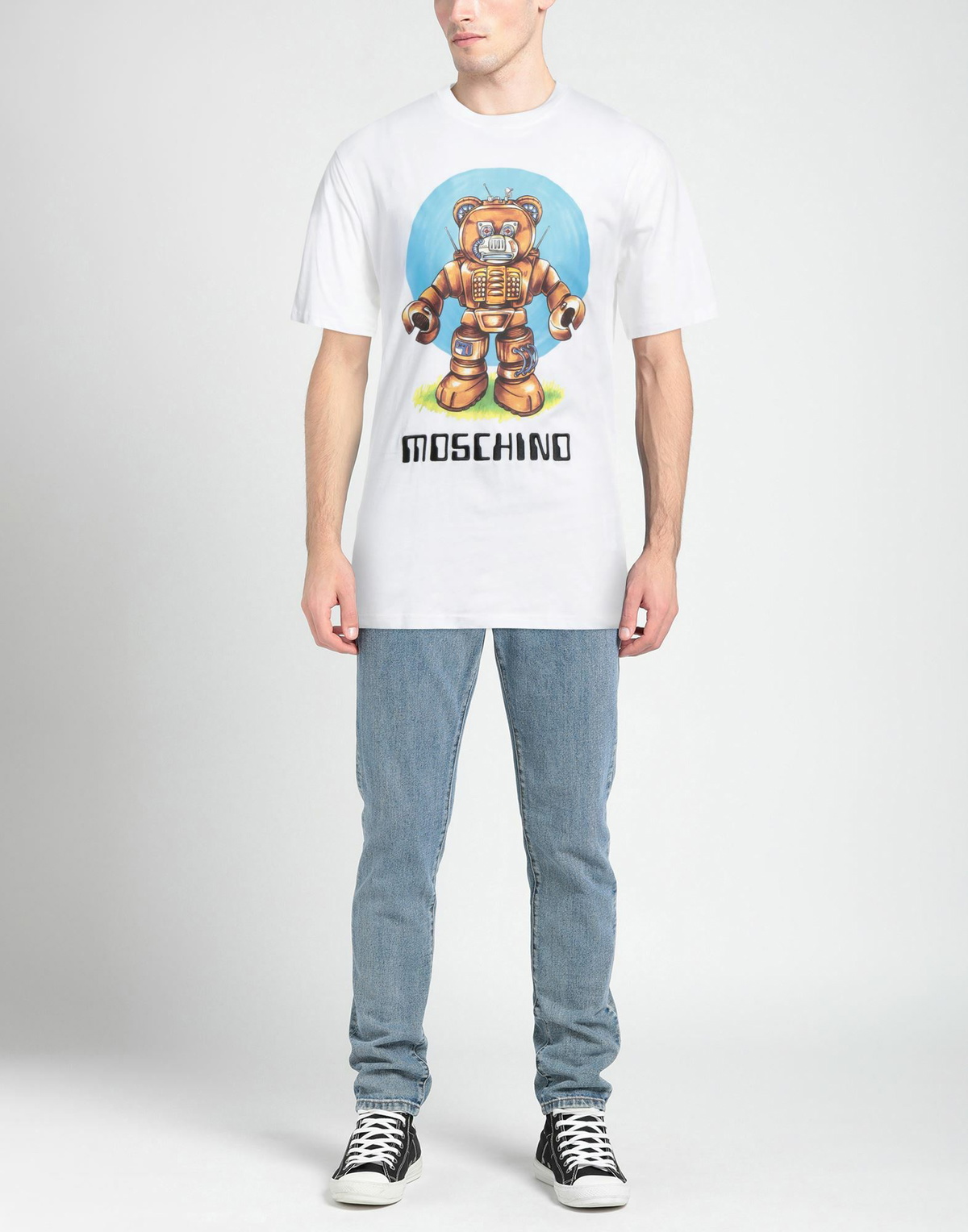 Moschino Mens T-shirt in White
