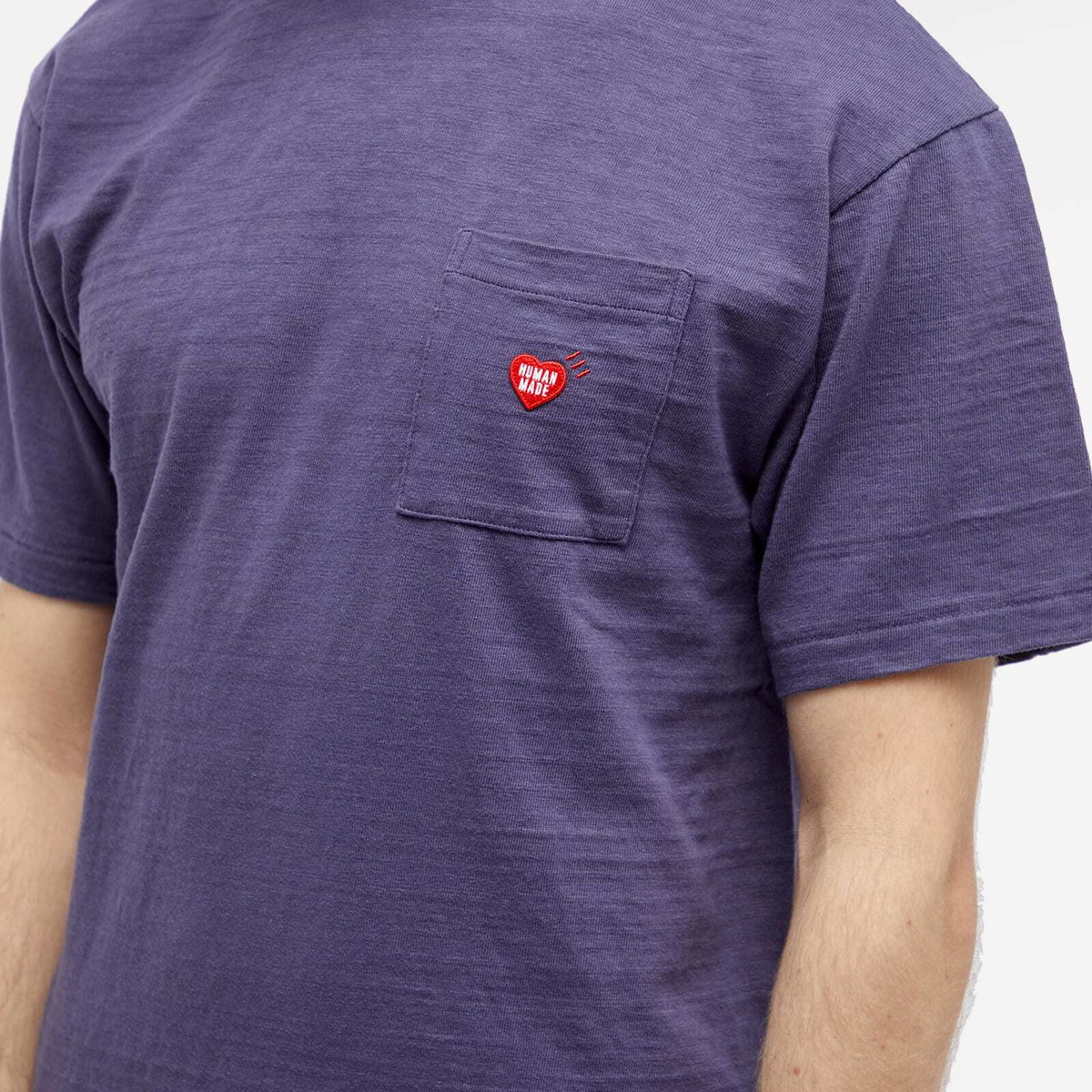 Human Made Men's Heart Pocket T-Shirt in Navy Human Made