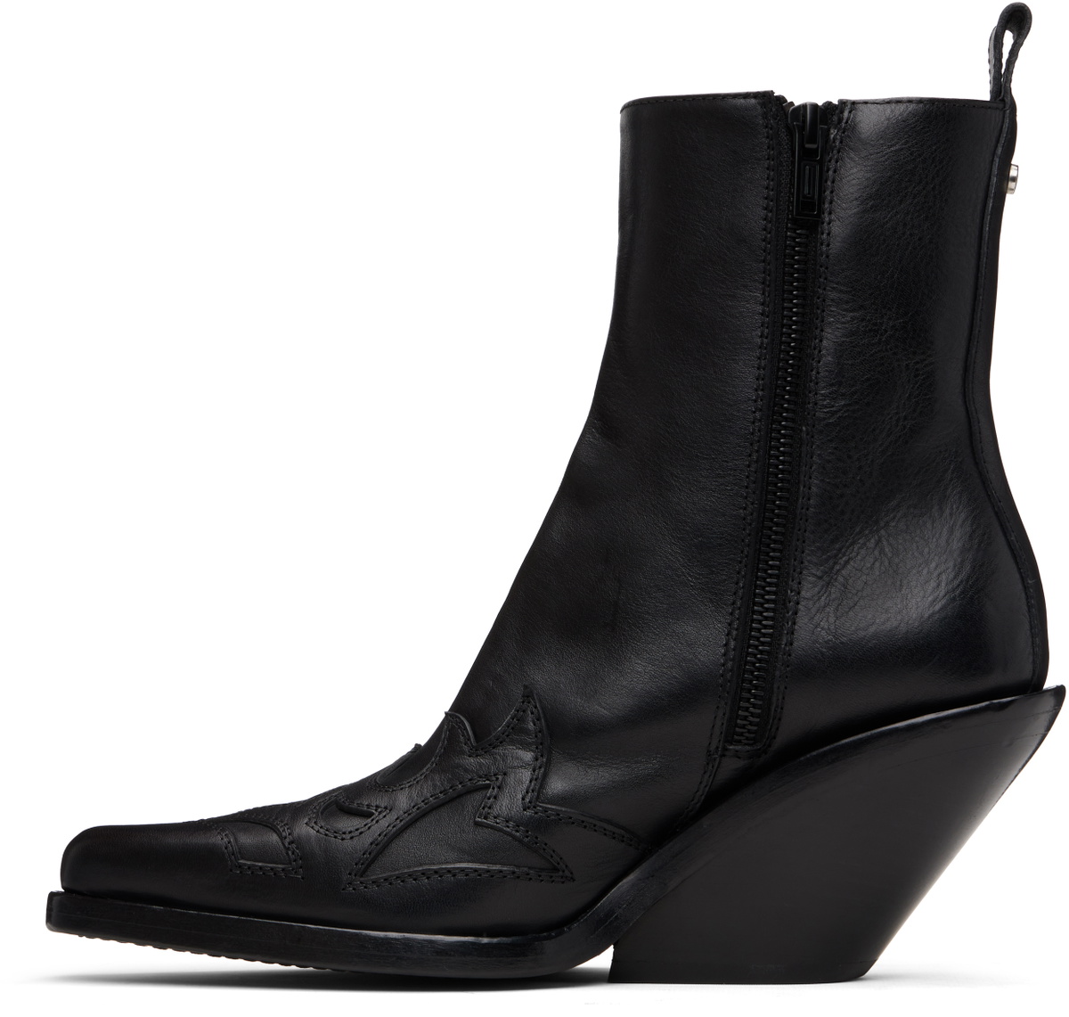 Ann Demeulemeester Black Heimo Ankle Boots