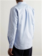 Mr P. - Button-Down Collar Cotton Oxford Shirt - Blue