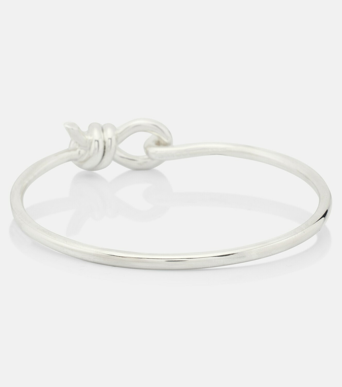 Bottega Veneta Knot sterling silver bracelet