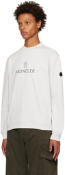 Moncler Off-White Crewneck Sweatshirt