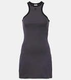 Courrèges Scuba cotton jersey minidress