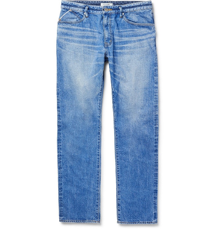 Photo: nonnative - Dweller Slim-Fit Selvedge Denim Jeans - Blue