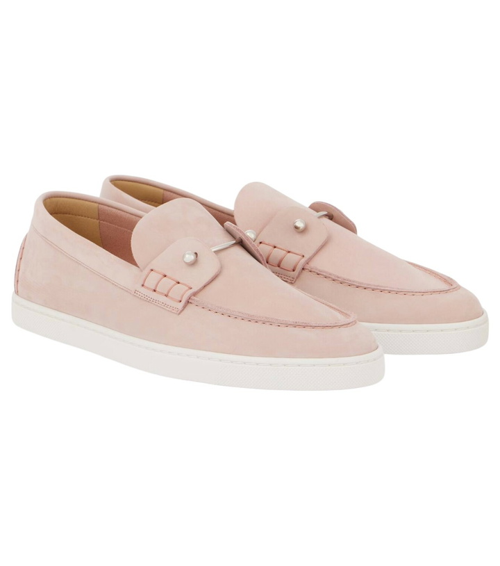 Photo: Christian Louboutin Chambeliboat suede loafers