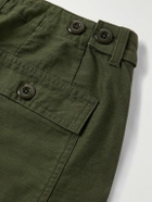 FrizmWORKS - Straight-Leg Cotton Trousers - Green