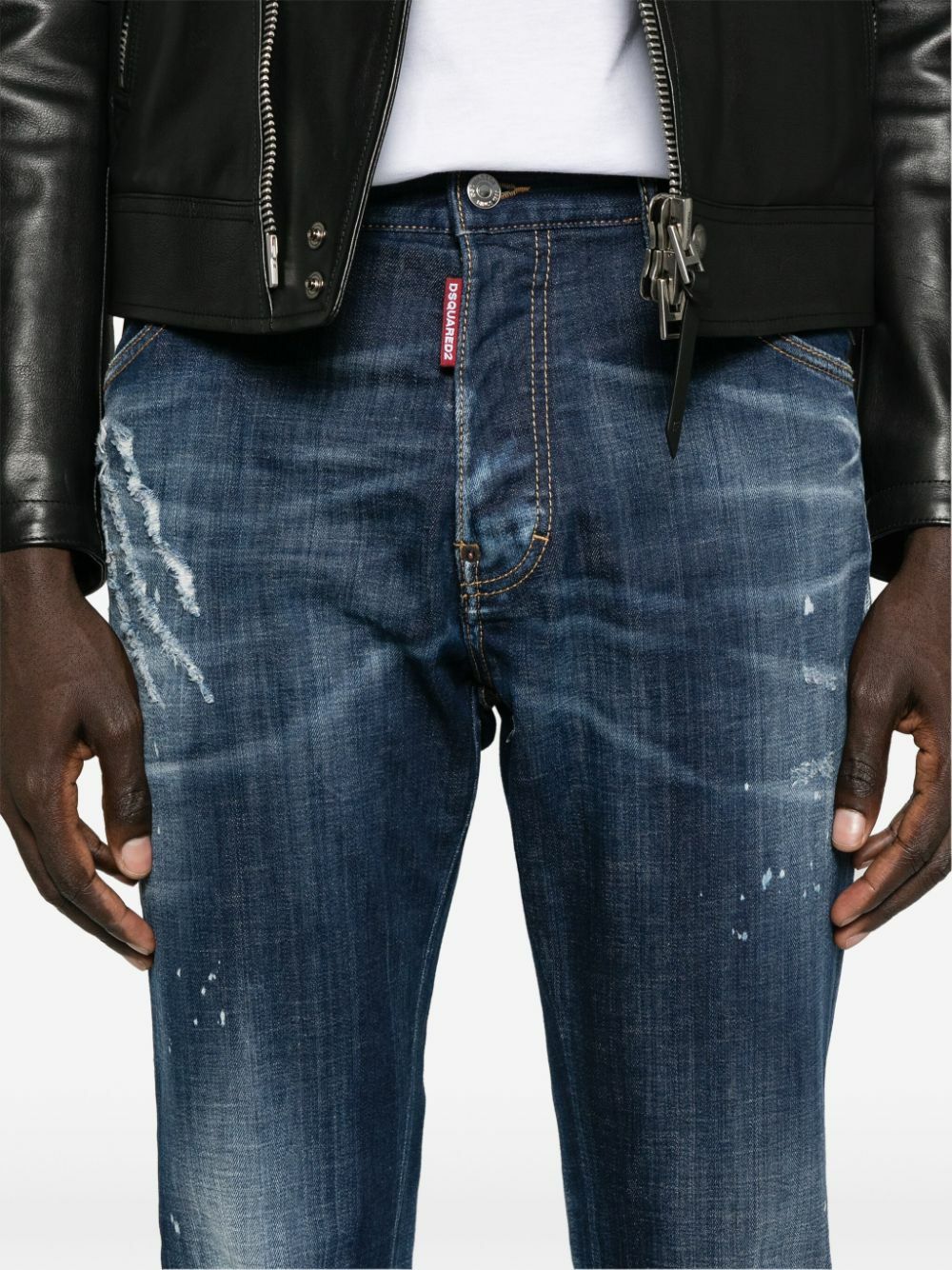 Dsquared² Blue Cotton Jeans Denim main image 1