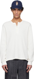Polo Ralph Lauren White Authentic Waffle Henley