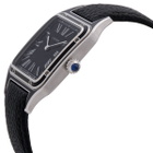 Cartier Santos-Dumont Hand Wind Black Dial Watch WSSA0068