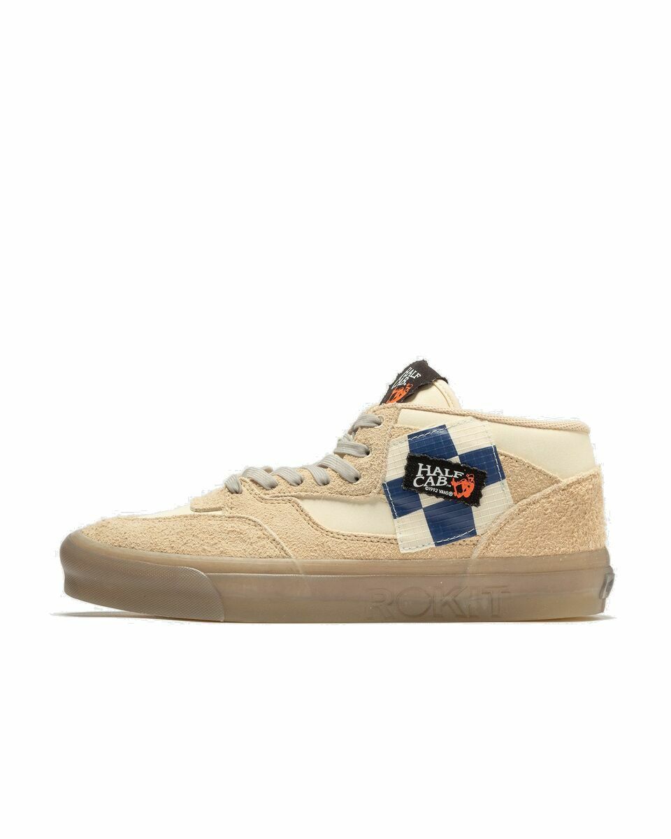 Photo: Vans Ua Half Cab 33 Dx Beige - Mens - High & Midtop