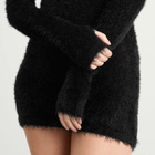 Peachy Den Women's The Chloe Knit Dress in Onyx