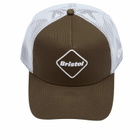 F.C. Real Bristol Men's New Ear 9Forty A-Frame Mesh Cap* in Khaki 