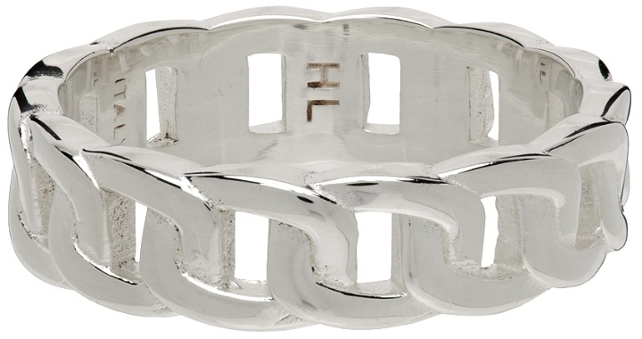 Photo: Hatton Labs Silver Mini Cuban Chain Ring