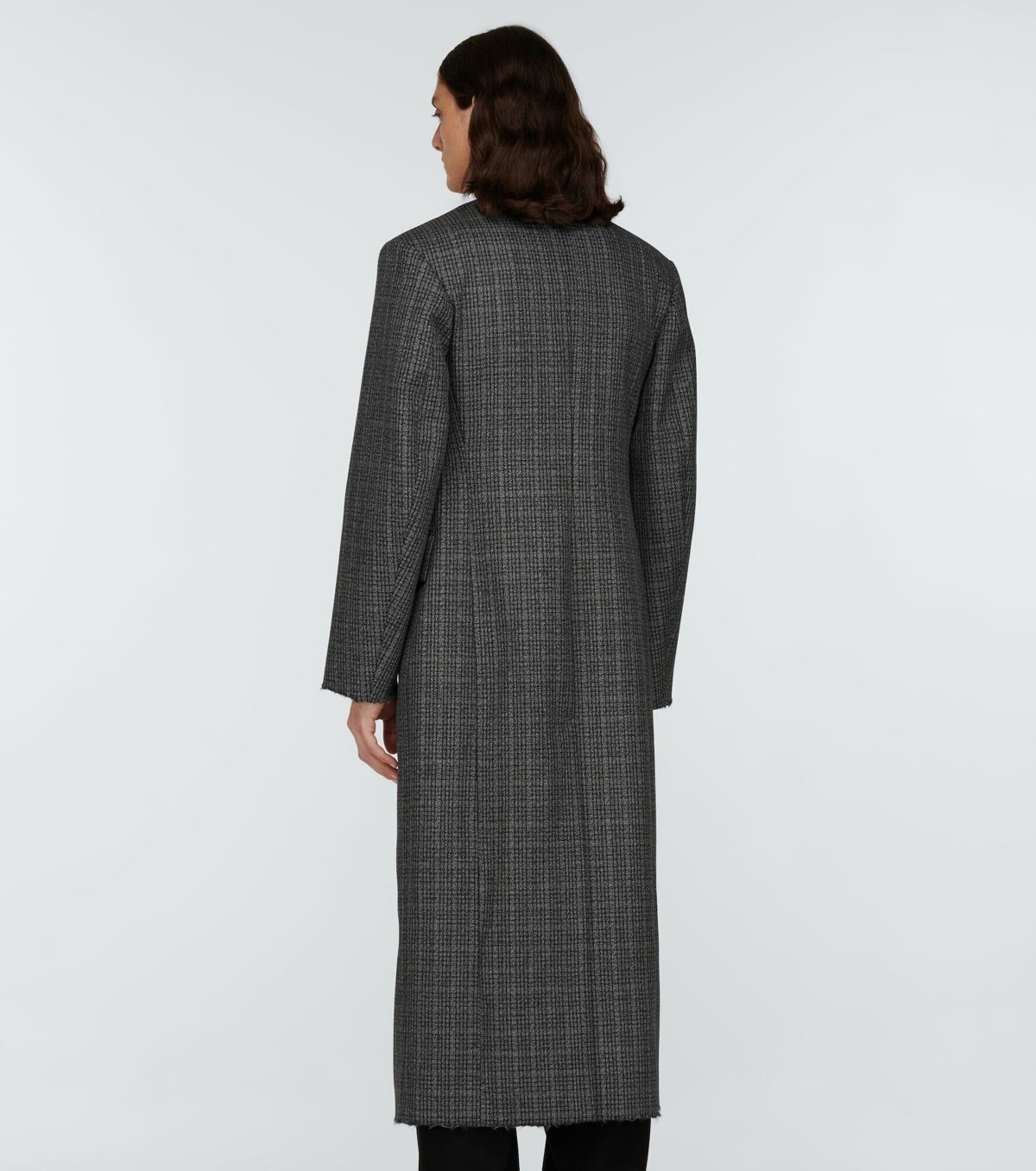 Balenciaga - Raw Cut double-breasted wool coat Balenciaga