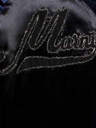 MARNI - Logo Embroidery Satin Bomber Jacket
