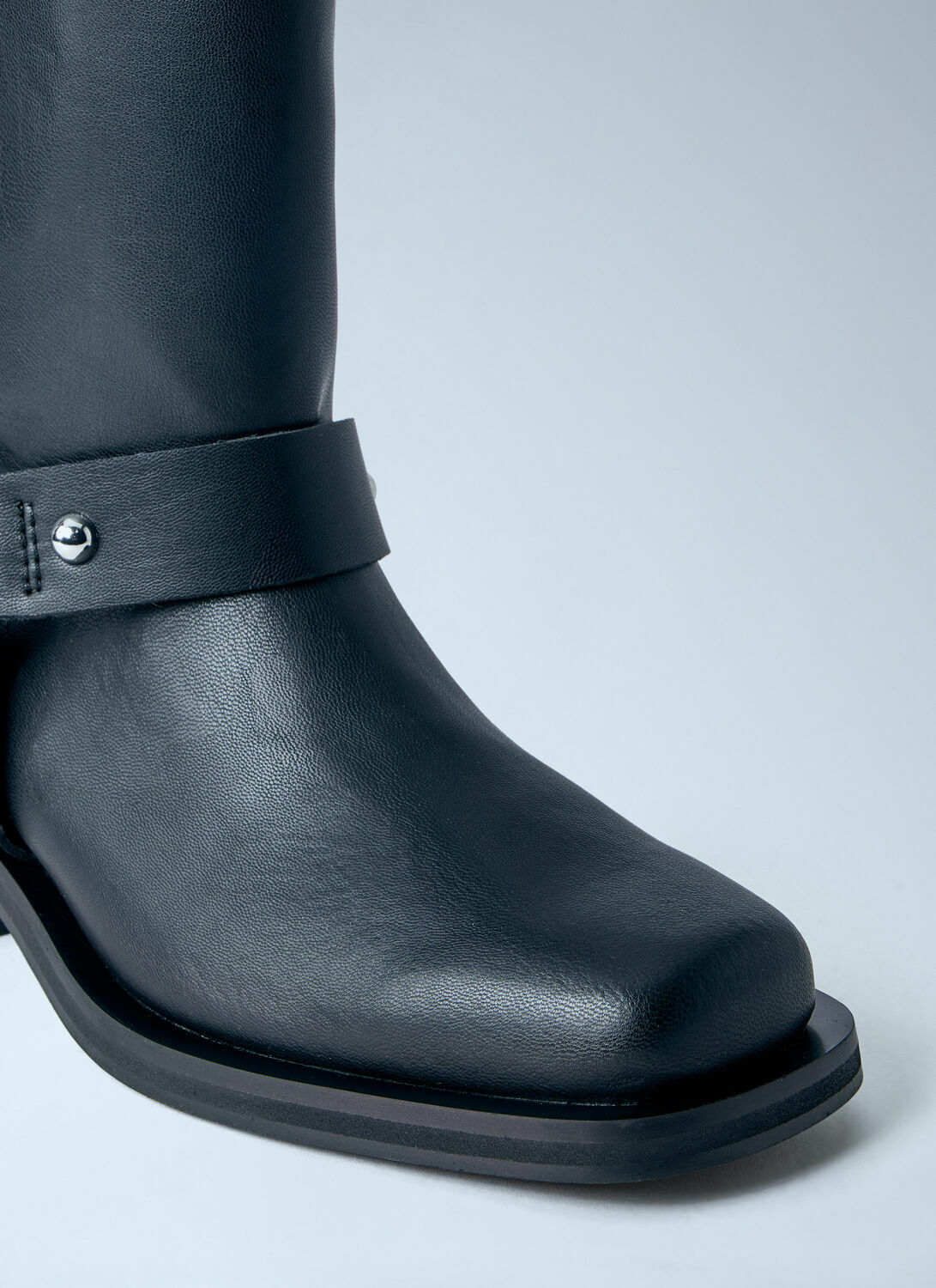 GANNI Mid Shaft Biker Boots