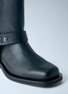 GANNI Mid Shaft Biker Boots
