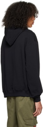 BLUEMARBLE Black Splited Hoodie