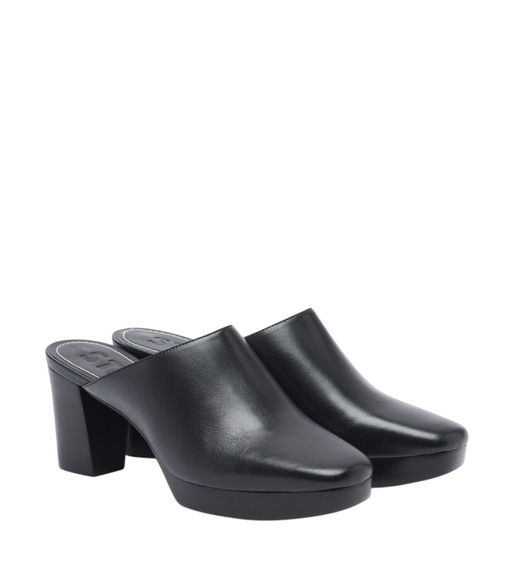 Photo: Staud Monica leather mules