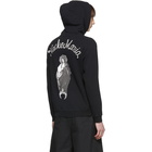 Wacko Maria Black Logo Graphic Hoodie