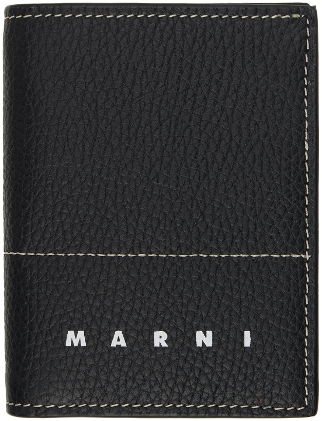 Photo: Marni Black Logo Wallet