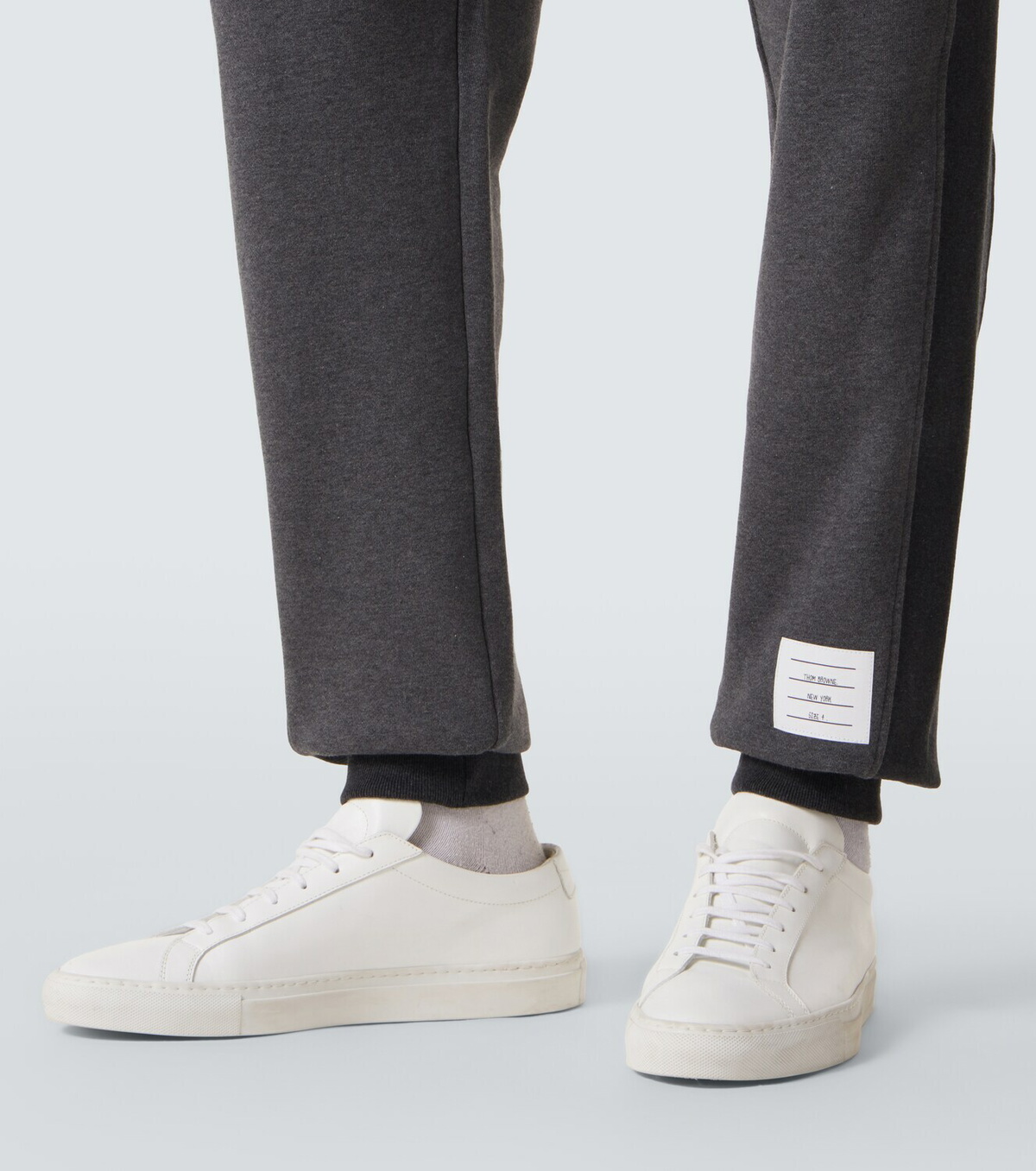 Thom Browne 4-Bar cotton jersey sweatpants