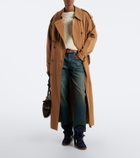 Isabel Marant Beckett leather and suede wedge sneakers