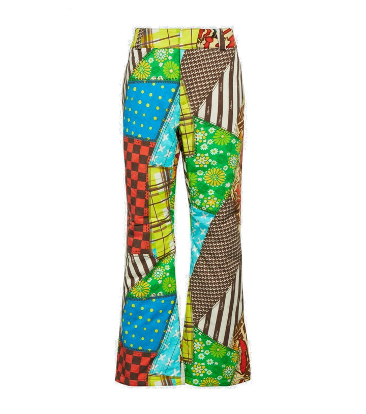 Photo: ERL Printed cotton-blend flared pants