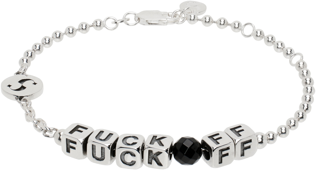 Stolen Girlfriends Club Silver No Apologies Bracelet